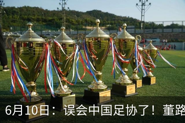 6月10日：误会中国足协了！董路公开致谢足协，否认遭排挤，未收到祝贺情有可原